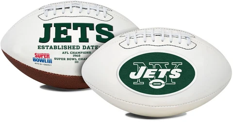 New York Jets Logo Football Cover