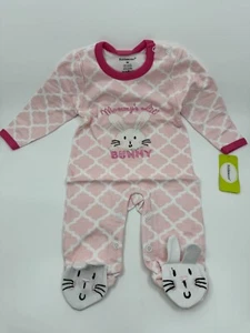 Kiddiezoom Baby Cotton Footed Pijamas, New, Size 6 months - Picture 1 of 4