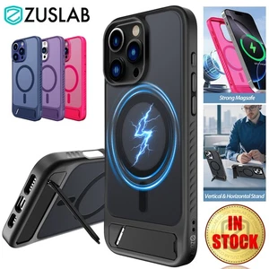 For iPhone 17 Pro Max Air 16 15 14 13 Plus Case Hard Magnetic Stand Shockproof - Picture 1 of 13