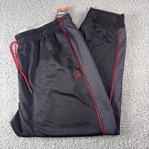 AND1 Basketball Hose Slim Fit Taschen Stretch Schwarz Rot Größe XXXL Neu mit Etikett - Bild 1 von 12