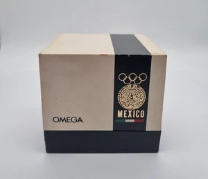 Omega Rare vintage Mexico leather box for speedmaster seamaster or constellation - Picture 1 of 12