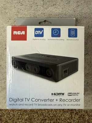 RCA DTA880 Digital TV Converter & Recorder HDMI 1080p & Cables – Tested - Image 1 of 4