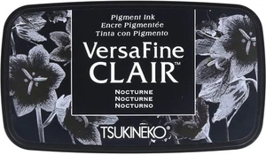 Tsukineko, VersaFine Clair, almohadilla de tinta de tamaño completo, negro nocturno  - Imagen 1 de 1