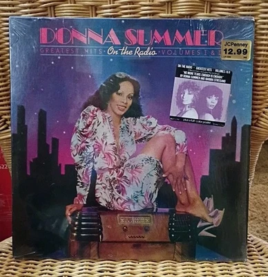 Donna Summers Greatest Hits On The Radio Vol. 1 And 2 Double Vinyl Record Album Foto 1 de 4