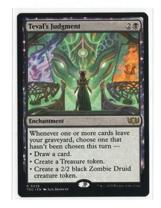 MTG - Teval's Judgment - Normal - Commander: Tarkir: Dragonstorm - NM - Picture 1 of 2