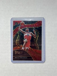 2023-24 Select Bilal Coulibaly #268 Courtside Red Disco Prizm 25/49 - Wizards - Picture 1 of 2