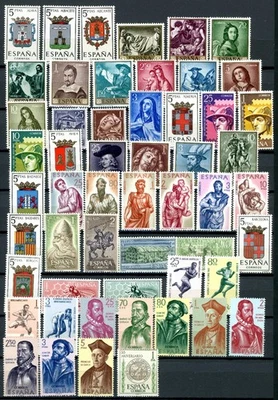 España 1962 LOTE 12 MNH ** juegos completos del año 1962 Foto 1 de 2