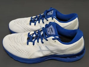 Asics Gel Kayano 28 Shoes Mens Size 11.5 White Blue Running Athletic 1011B426 - Picture 1 of 23