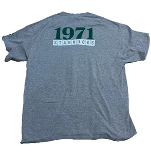 Starbucks Adults 50 Years 1971 - 2021 Graphic Print Tee Shirt Size XL; Coffee - Picture 1 of 6