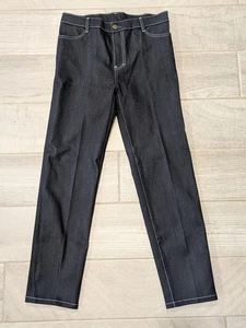 Blue Delta Jeans Mens 30x30 Dark Indigo Denim Made in USA Bespoke Pants Work - Picture 1 of 14