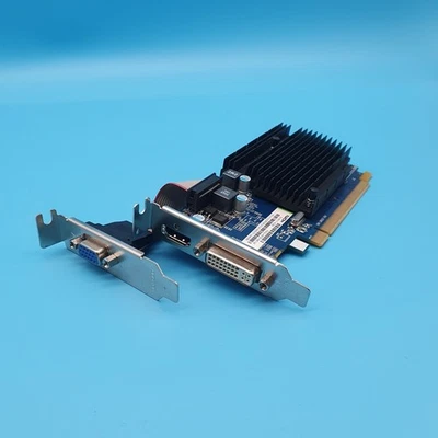 Sapphire HD5450 1G DDR3 PCI-E HDMI/DVI-I/VGA Graphics Card *Low Profile Bracket* - Image 1 of 4