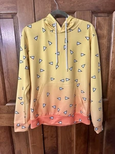 Anime Hoodie Medium gelb orange leicht Demon Slayer Zenitsu - Bild 1 von 4