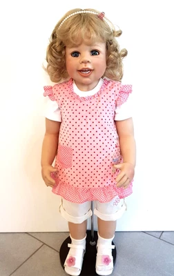 Emilia von Monika Levenig, Gr. 88 cm, Künstlerpuppe Lim. 750 inkl. Zertifikat! - Bild 1 von 4