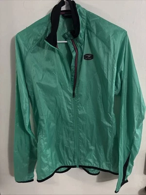 Sugoi Wind Breaker绿色大号女式RS夹克 — 第 1/2 张图片