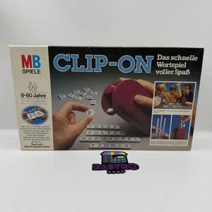 MB Spiele - Clip On  [1982 | Wortspiel | Buchstabenspiel | Ab 2 Spieler] - Bild 1 von 2