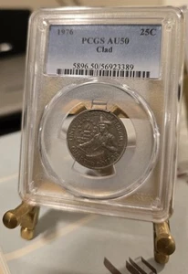 1976 Washington Quarter-PCGS AU50-Clad - Picture 1 of 2
