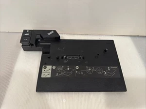 Lenovo IBM ThinkPad Type 2504 Docking Station 42W4632 42W4633 No Keys - Picture 1 of 15