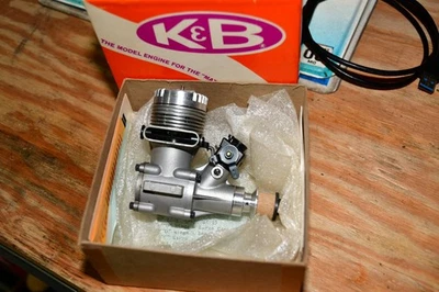 New In The Box K&B 40 Nitro Rc Airplane Motor - Image 1 of 4