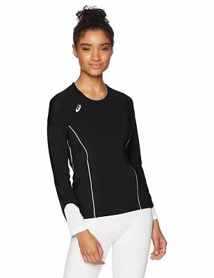 Camiseta deportiva ASICS unisex-Child Jr. Domain Ii, negra/blanca, grande Foto 1 de 2