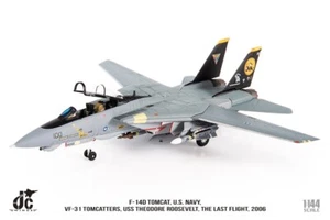 F-14D Tomcat, US Navy, VF-31, The Last Flight, 2006, 1/144, JCW-144-F14-006 - Foto 1 di 22