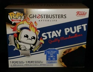 Funko Pop! & Tee Ghostbusters Mini Puft On Fire GITD Target Excl' Mint Sealed 2X - Picture 1 of 6