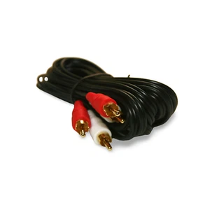 12ft Dual RCA Audio Cable - Black - Picture 1 of 1