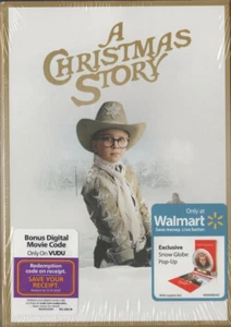 A Christmas Story (DVD) NEW SEALED Exclusive Walmart Snow Globe Pop-Up - Picture 1 of 1