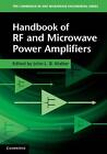 Manuel des amplificateurs de puissance RF et micro-ondes par John L.b. Walker (anglais) dur