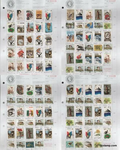 Queensland Postmarks on circuit club pages CDS QLD Stamps Australia 25 - Picture 1 of 1