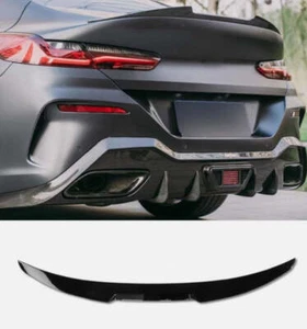 BMW 8 SERIES SPOILER G16 F93 M8 GRAN COUPE REAR BOOT LIP BODYKIT 18+ - Picture 1 of 4