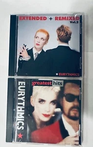 Eurythmics Annie Lennox 2 used cds Greatest Hits + 12" remix Collection best of - Imagen 1 de 4