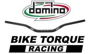 Fantic Domino 28mm Fat HSA Big Bar - Low Bend Black Handlebars - Picture 1 of 1