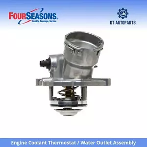 For 2010-11 Mercedes-Benz SLK200 Coolant Thermostat/Water Outlet Assy 4 Seasons - Picture 1 of 5