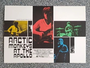 Arctic Monkeys At The Apollo Promotional postcard for VUE screenings at cinema - Imagen 1 de 2