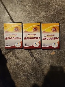 Advantage Language Proficiency Spanish Langmaster Lot of 12 CD +Extra's - Picture 1 of 2