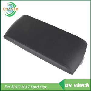 FA8Z-7406024-AB For Ford Flex 2013-2017 Black Center Console Armrest Lid Cover - Picture 1 of 9