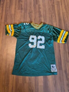 Vtg Reggie White Green Bay Packers Jersey By Logo Athletic Large  58 size - Picture 1 of 8