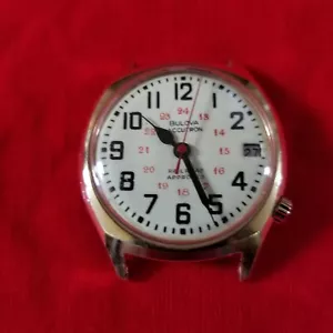 SERVICED ACCUTRON BULOVA 2181 14KT Gold Filled Case RR Dial MEN'S WATCH M8 - Picture 1 of 5