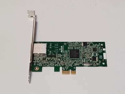 Dell Broadcom 10/100/1000 Gigabit PCIe High Profile 1 RJ-45 Port Network Card - Image 1 of 4