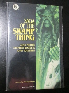 SAGA OF THE SWAMP THING DC COMICS TP ENGLISH TEXT FIRST PRINTING PAPERBACK MOORE - Imagen 1 de 1