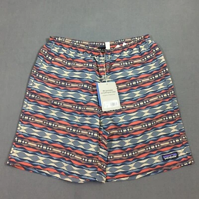 Pantalones Cortos Patagonia Para Hombre S Coast Highway Sumac Rojo Bolsos Largos 7" Calce Relajado Foto 1 de 4