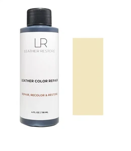 Beige Leather Color Repair 4Oz Recolor Restorer Couch Furniture Vinyl Car - Picture 1 of 3