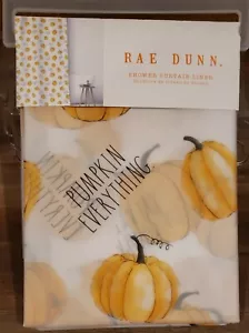 Rae Dunn Fall Peva Shower Curtain LINER Pumpkin Everything Fall Theme - Picture 1 of 4