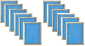 PPA 120201 20" x 20" x 1" True Blue Fiberglass Furnace Filters - Pack of 12 - Picture 1 of 3