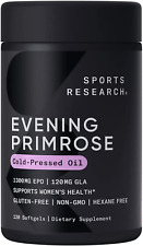 Evening Primrose Supplement from Cold Pressed Oil - Softgels for Women’S Health 