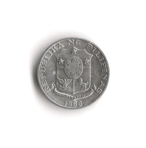 1969 Philippines - 1 Sentimo - 582 - Aluminum Magnesium - 0.5g - Picture 1 of 2