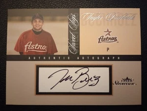 2004 Fleer Showcase Taylor Buchholz AUTOGRAPH Astros /900 - Picture 1 of 2