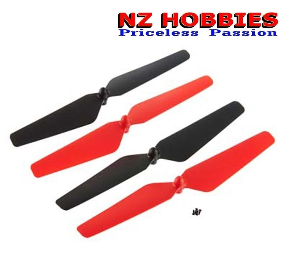 Dromida DIDE1111 Propeller Set Ominus Quadcopter Red And Black (Props) - Image 1 of 1
