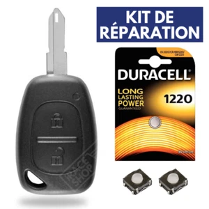 Coque Clef Plip Boitier pour Télécommande RENAULT Trafic Kangoo Master Vivaro - Picture 1 of 4