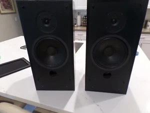 PAIR (2) PSB 2-WAY SPEAKERS 22" HIGH MADE IN TORONTO CANADA HIGH END XLNT COND. - Picture 1 of 14
